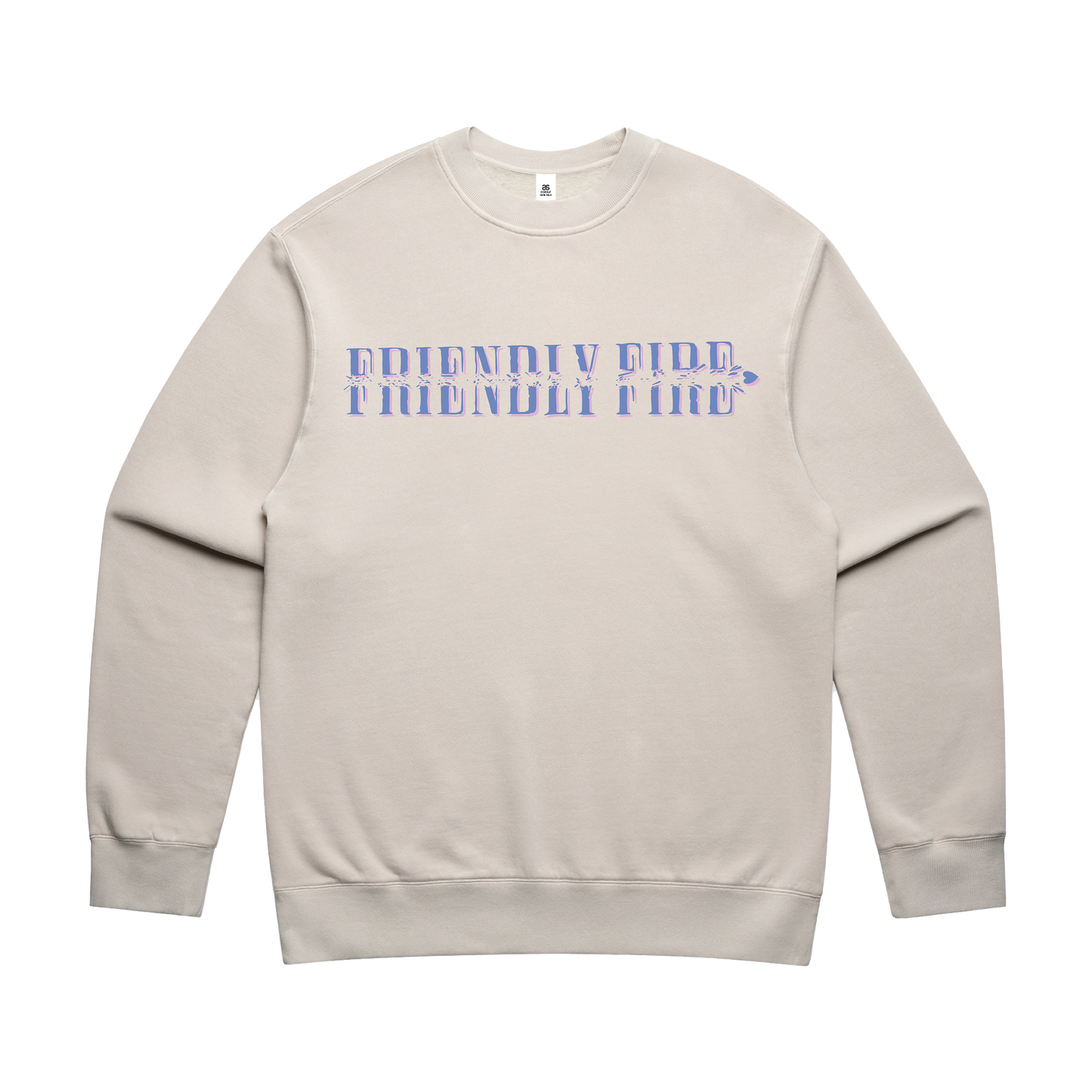friendly fire- crewneck