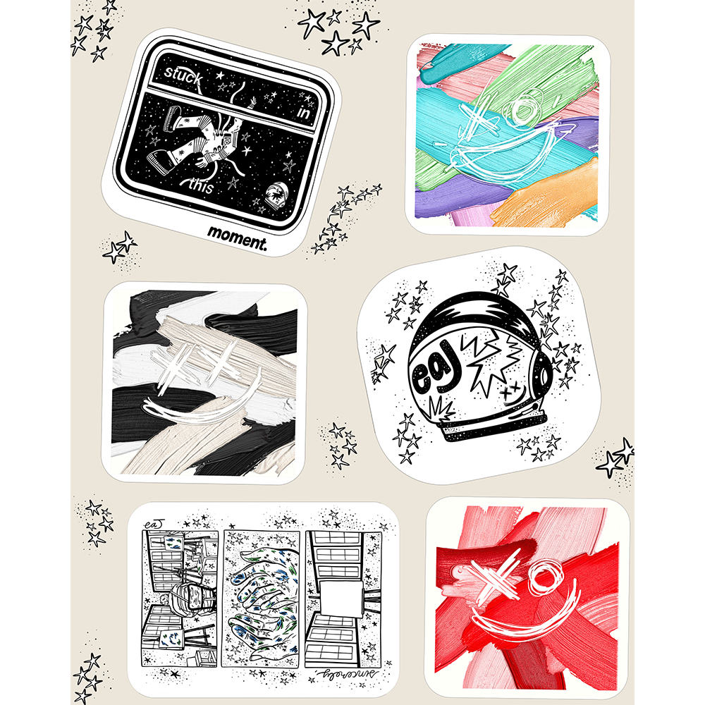 in insomnia sticker sheet