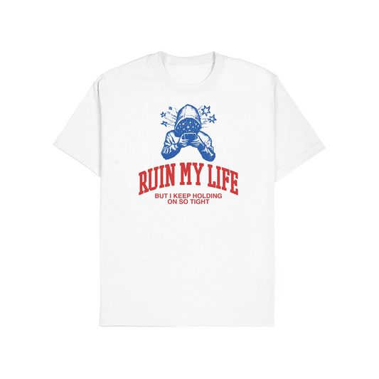 Wrecking Ball Tee | WHITE [Ruin My Life '25]