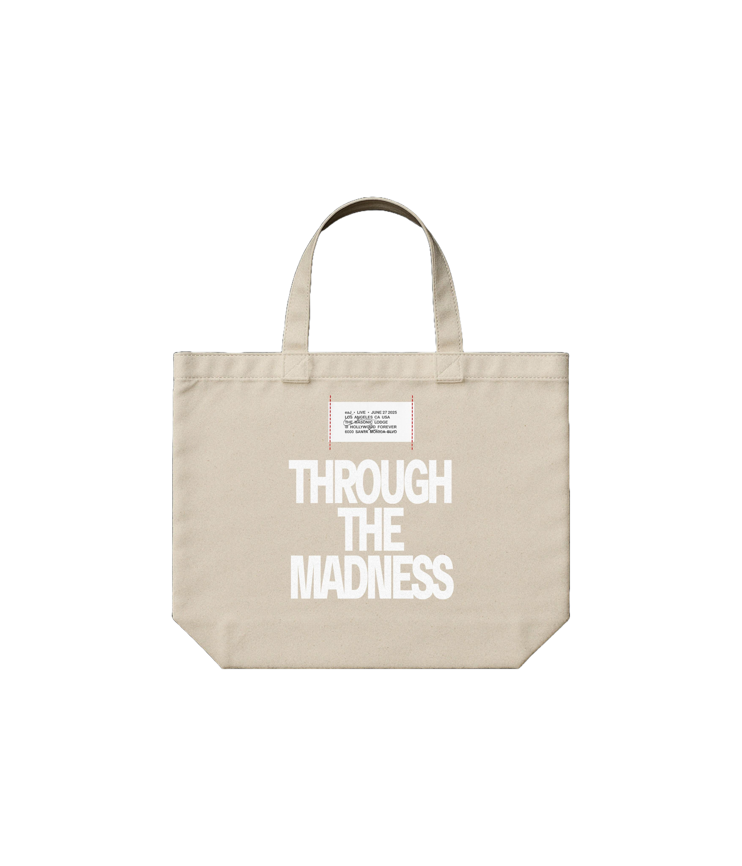 THROUGH THE MADNESS TOTE [MASONIC LODGE SHOW]