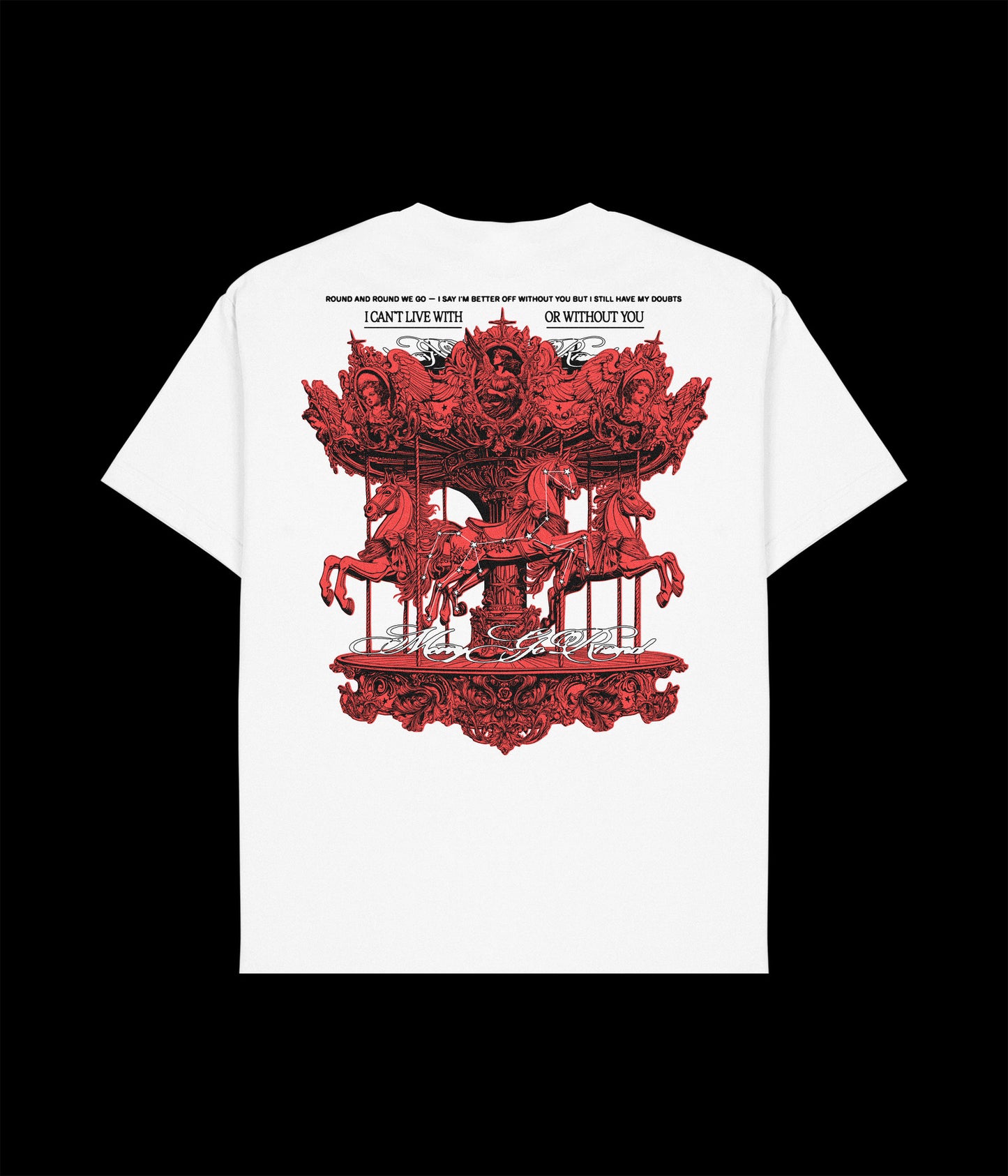 Carousel Tee | WHITE [Merry Go Round '25]