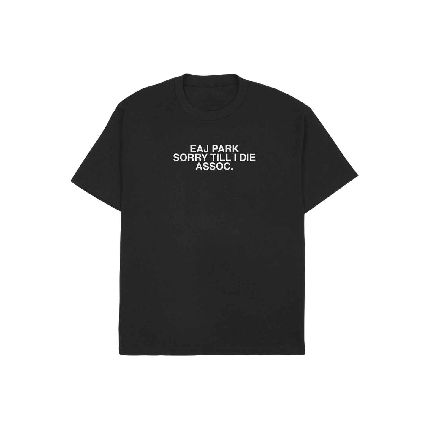 Sorry Assoc. Tee | BLACK [Winter '25]